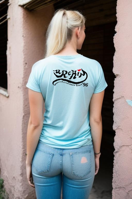 URCHIN Clothes -'LOVE U' Black on Red- Old Poster. Cotton T Shirt. Choice of Colours. Unisex.