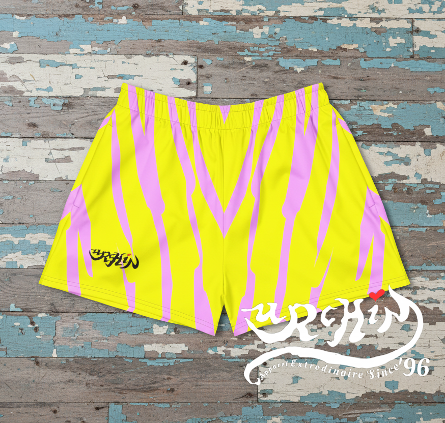 URCHIN 'RIP WAVE' 'Candy Floss' Unisex Athletic/Swim Shorts