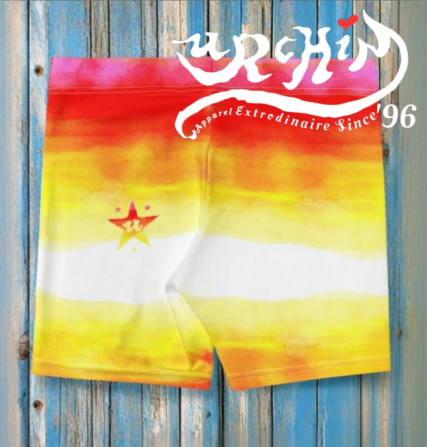 URCHIN Sports 'U Star' 'Sunrise' Sports Shorts. Choice of Sizes.