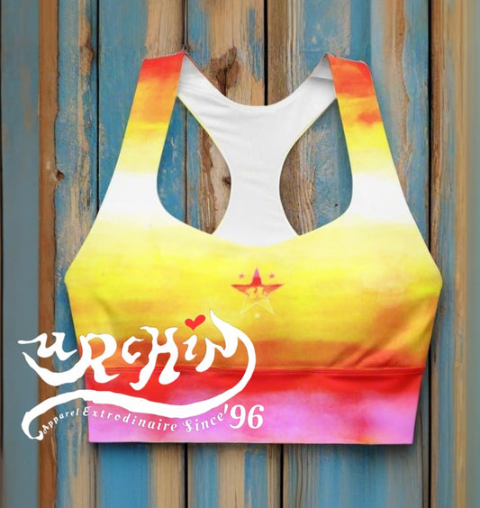 URCHIN Sports 'U Star' 'Sun Rise' Sports Bra. Choice of Sizes.