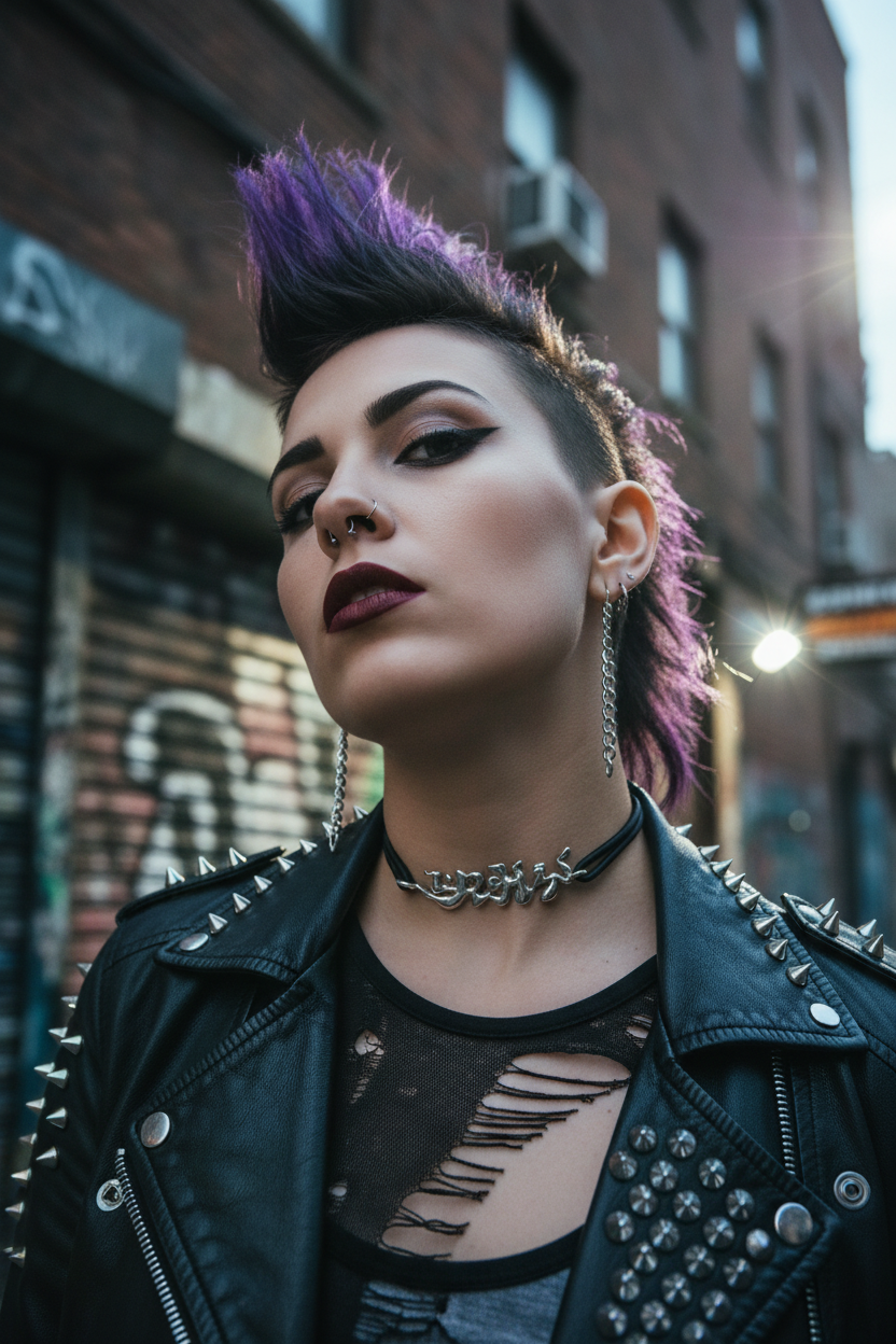 URCHIN 'URCHIN' Logo Womens Choker Pendant. Solid Silver. Hallmarked and Hand-made in UK.