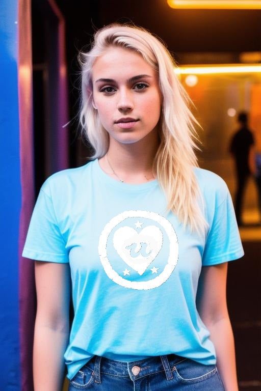 URCHIN-'LOVE U' White Logo. Cotton T Shirt. Choice of Colours. Unisex