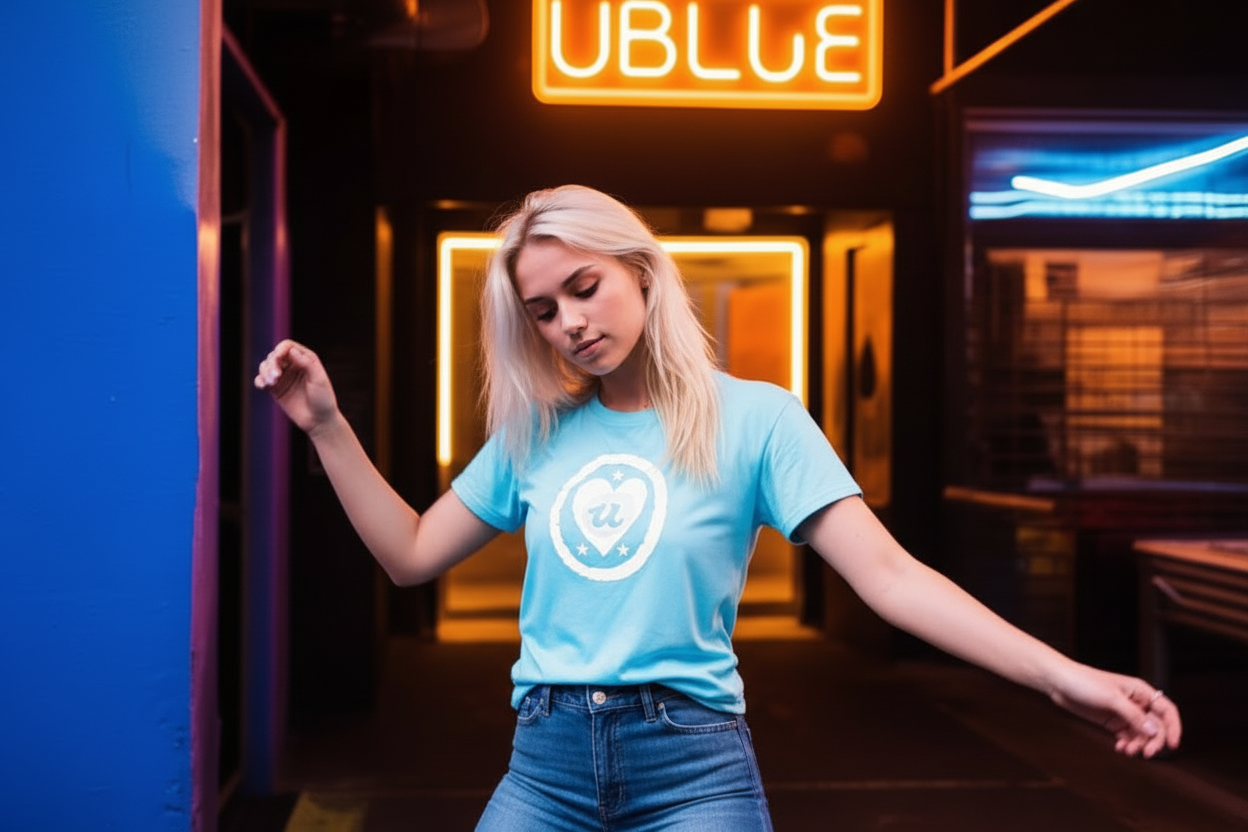 URCHIN-'LOVE U' White Logo. Cotton T Shirt. Choice of Colours. Unisex