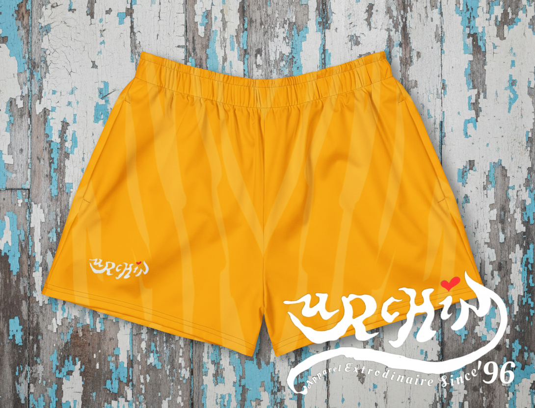 URCHIN 'RIP WAVE' 'Orangeade' Unisex Athletic/Swim Shorts