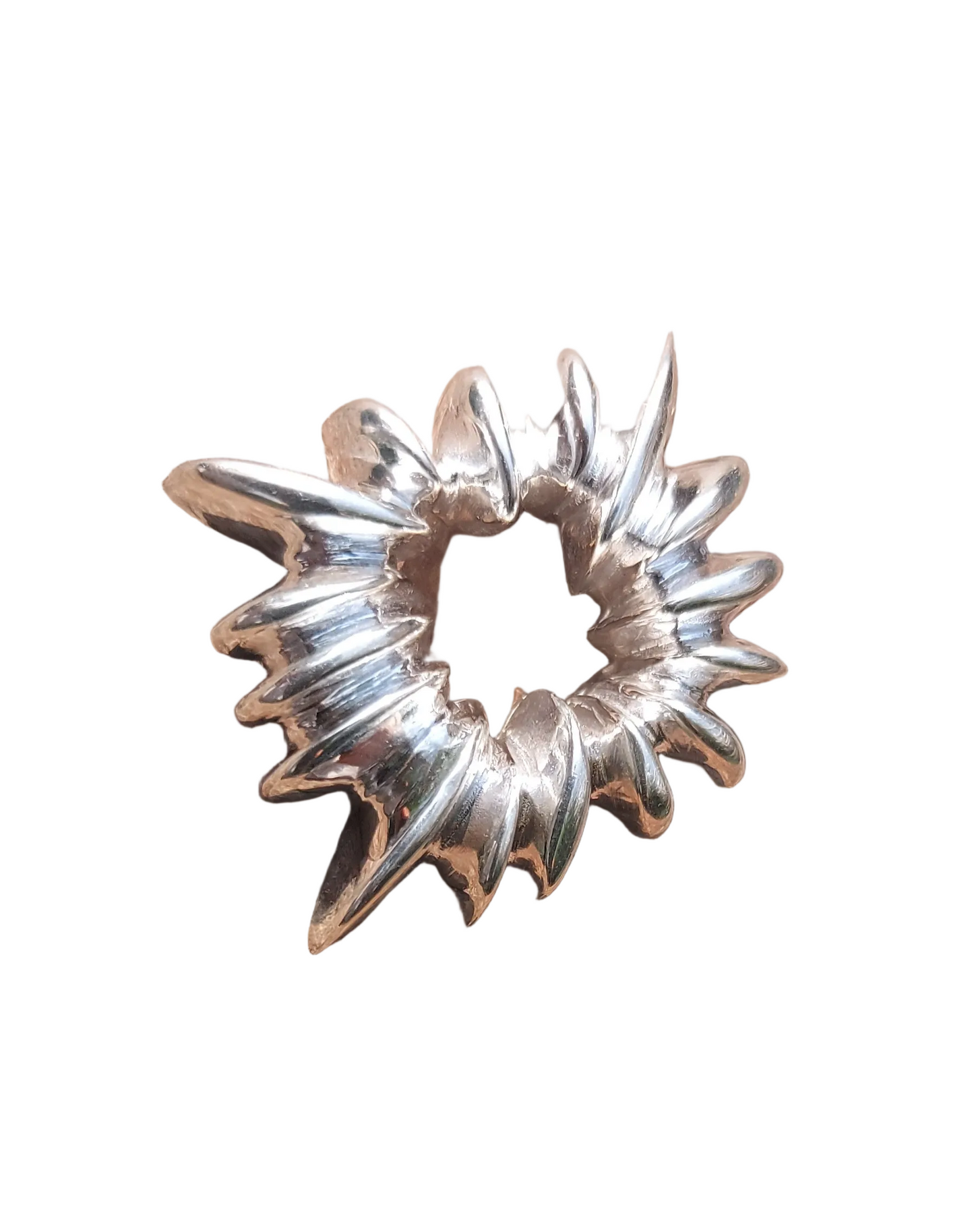 URCHIN Jewellery -'Urchin' Pendant. Solid Silver, Hallmarked. Hand-made in UK.