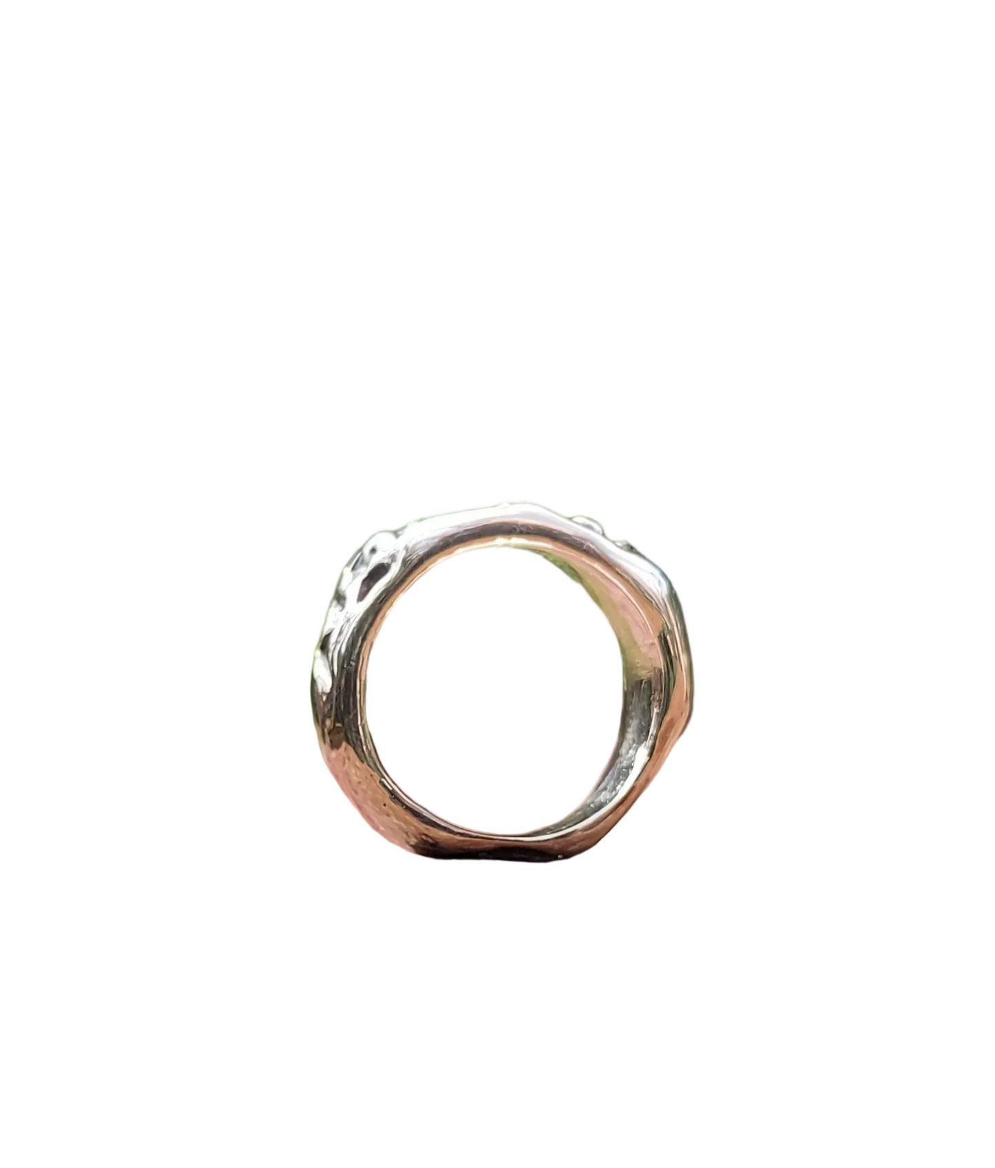 URCHIN Jewellery-'Phat' Urchin Logo Ring. Solid Silver. Hallmarked. Custom Sizes Available. Hand Made in the UK.