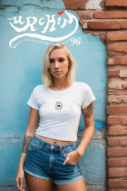 URCHIN 'U' URCHIN 2024 logo. Black. T Shirt. Choice of Colours. Unisex.