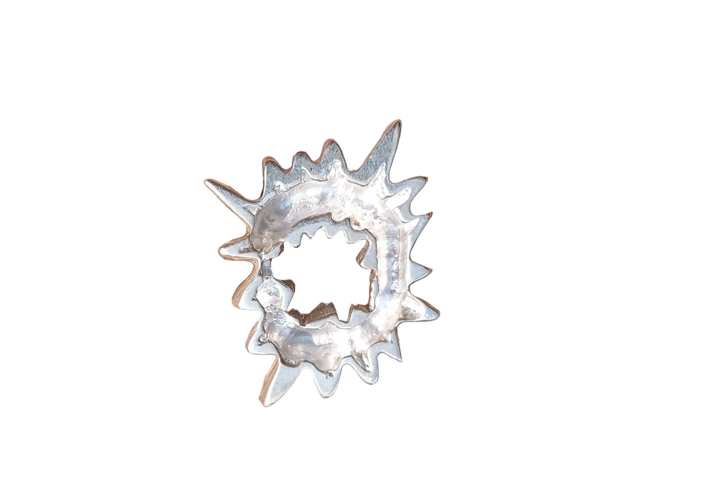 URCHIN Jewellery -'Urchin' Pendant. Solid Silver, Hallmarked. Hand-made in UK.