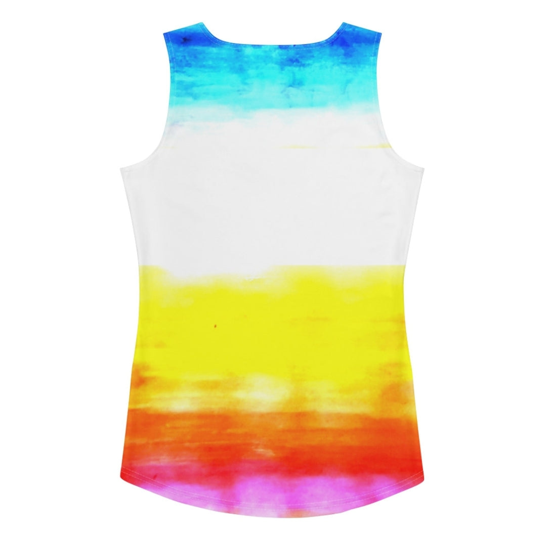 URCHIN -'SUNRISE BEACH' Womens Tank Top. Choice of Sizes.