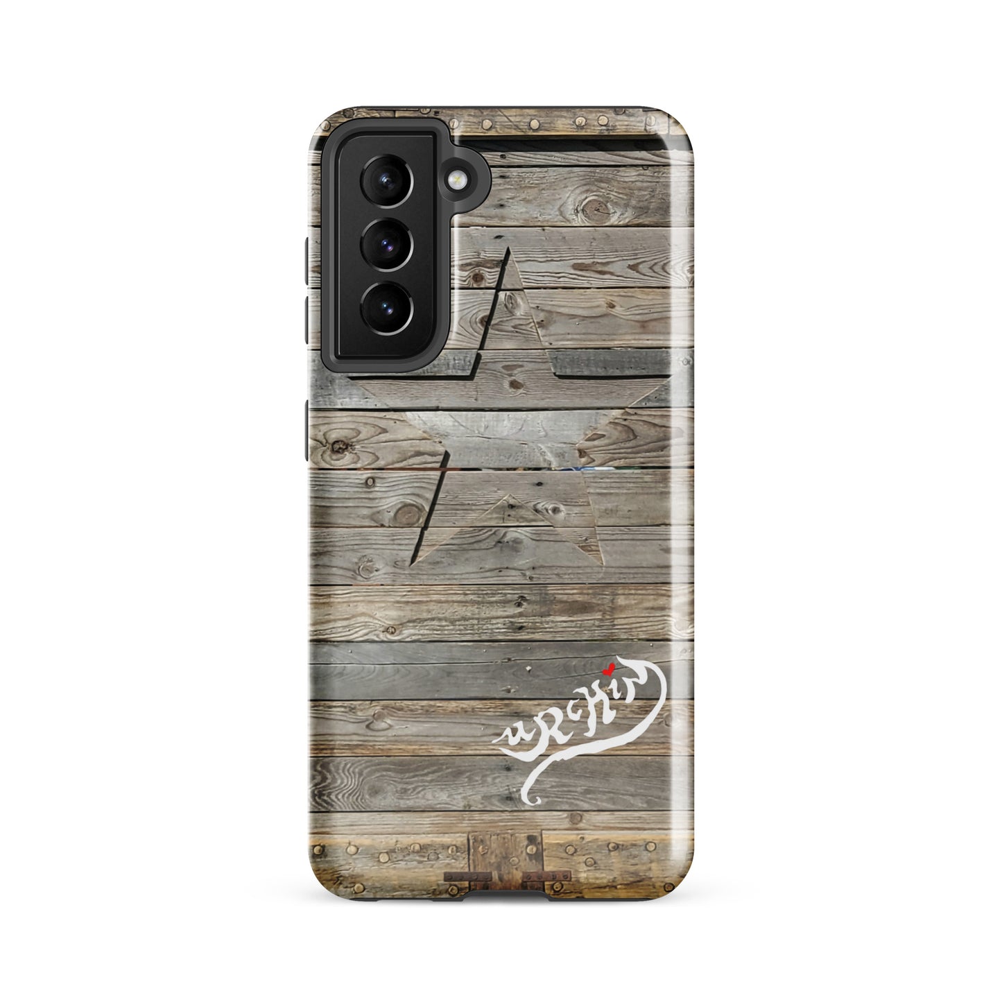 URCHIN Phone Protector 'DRIFTWOOD STAR'. Tough case for Samsung®