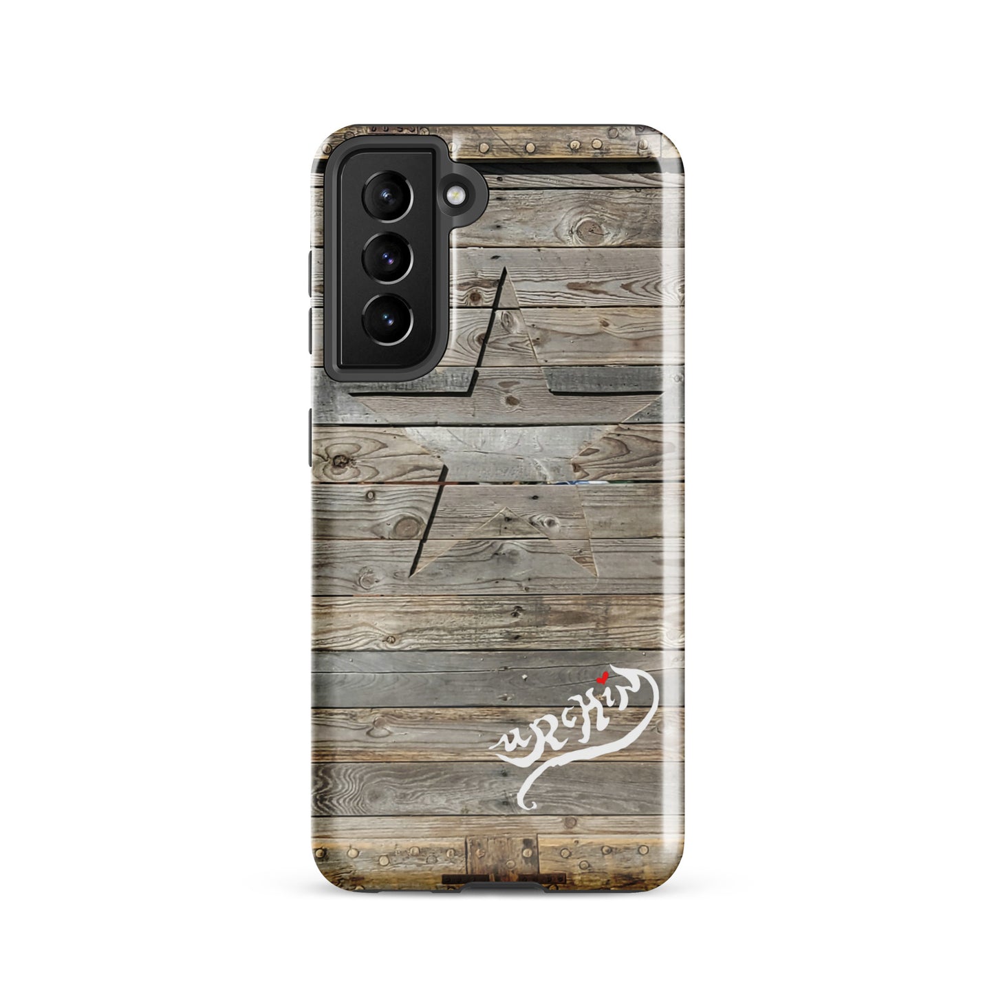 URCHIN Phone Protector 'DRIFTWOOD STAR'. Tough case for Samsung®