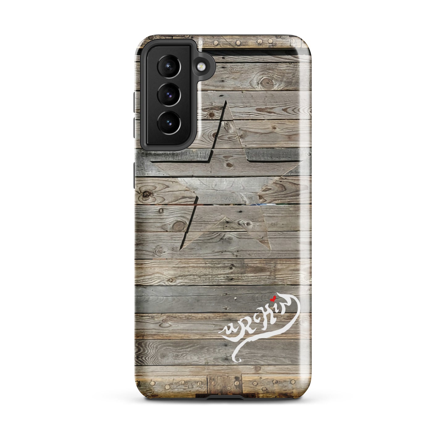URCHIN Phone Protector 'DRIFTWOOD STAR'. Tough case for Samsung®