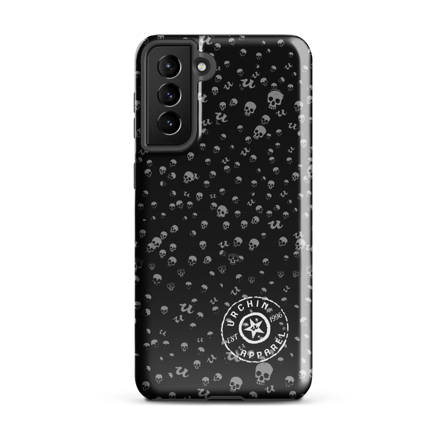 URCHIN Phone Protector 'SKULL STORM'. Tough case for Samsung®