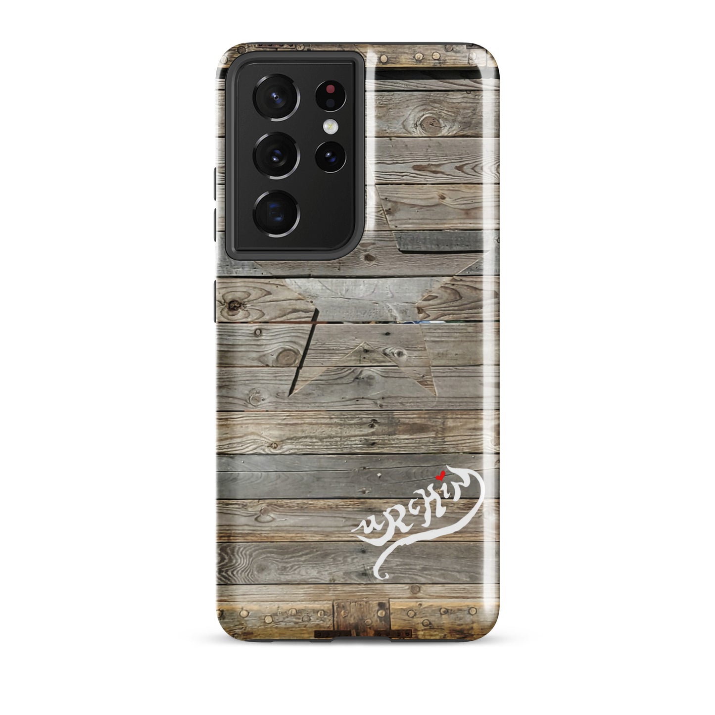URCHIN Phone Protector 'DRIFTWOOD STAR'. Tough case for Samsung®