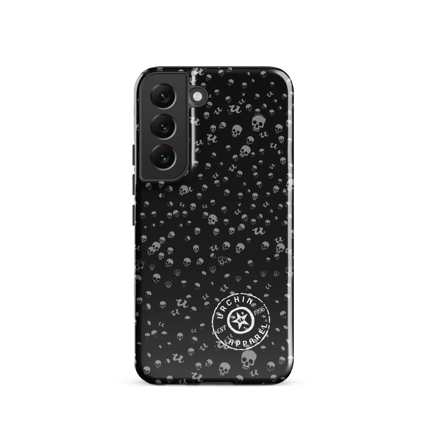 URCHIN Phone Protector 'SKULL STORM'. Tough case for Samsung®
