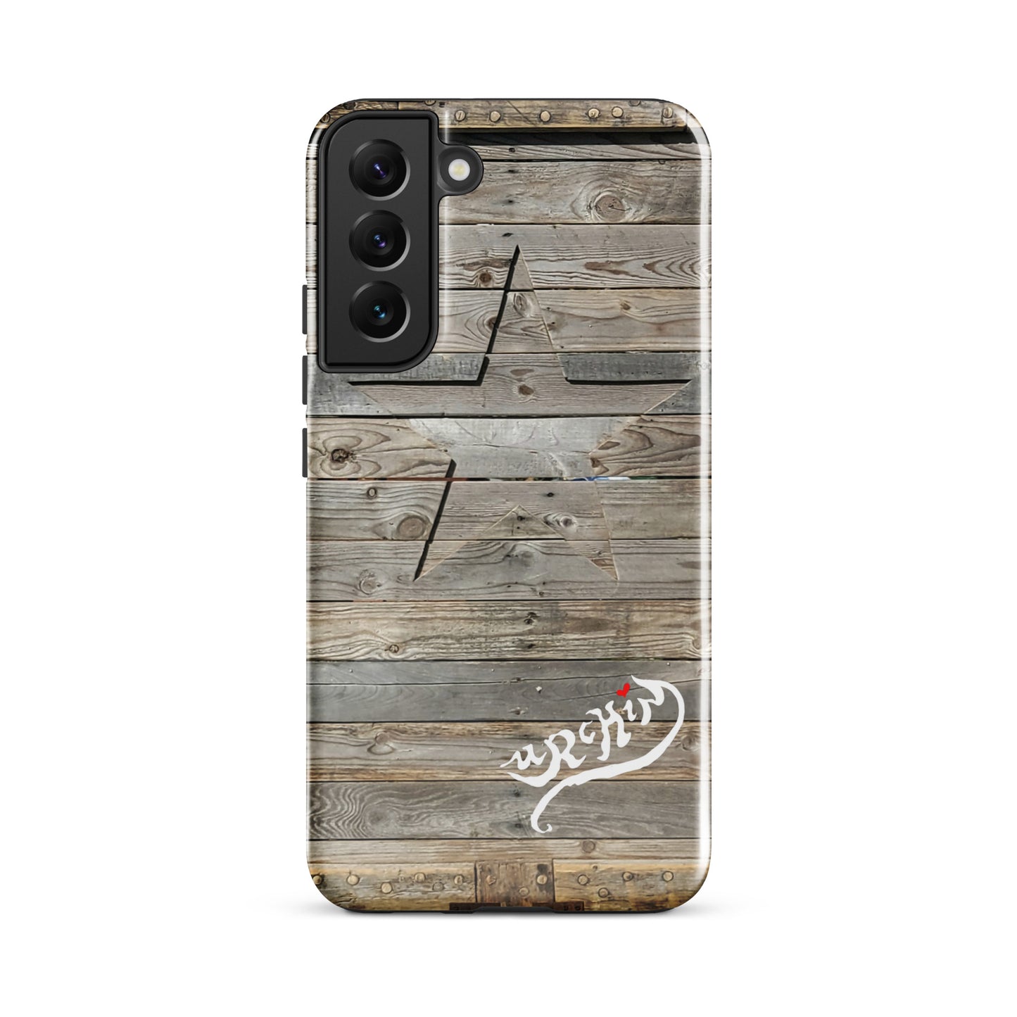 URCHIN Phone Protector 'DRIFTWOOD STAR'. Tough case for Samsung®