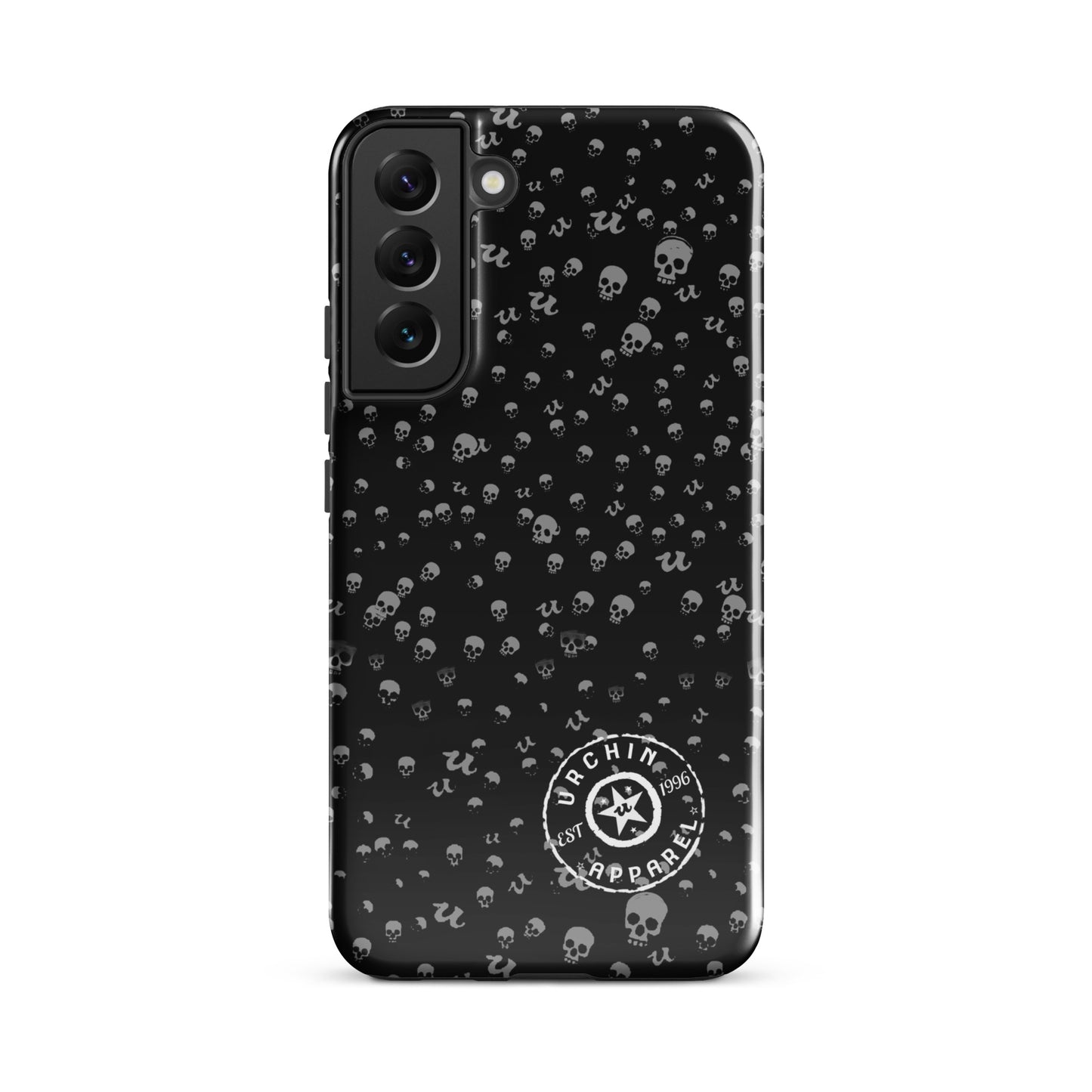 URCHIN Phone Protector 'SKULL STORM'. Tough case for Samsung®