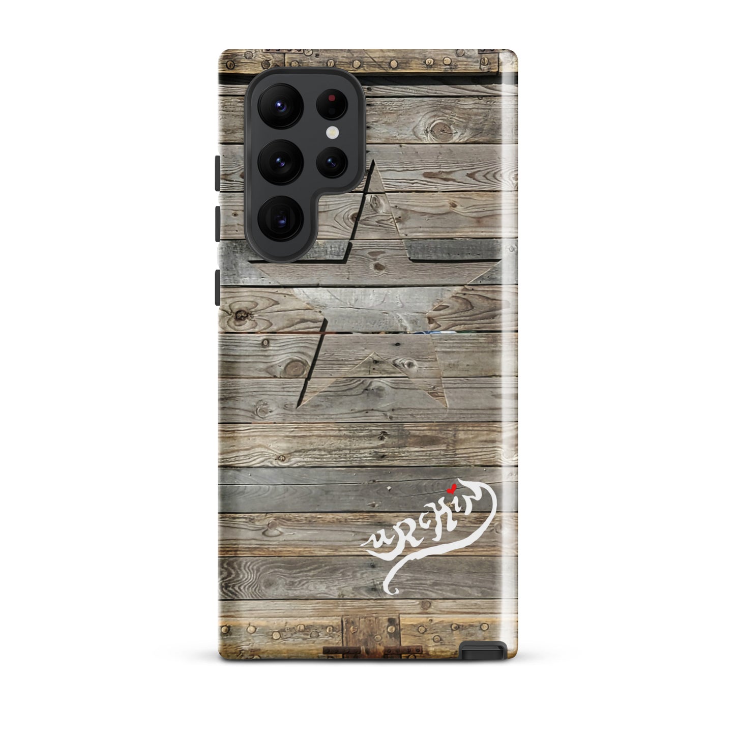 URCHIN Phone Protector 'DRIFTWOOD STAR'. Tough case for Samsung®