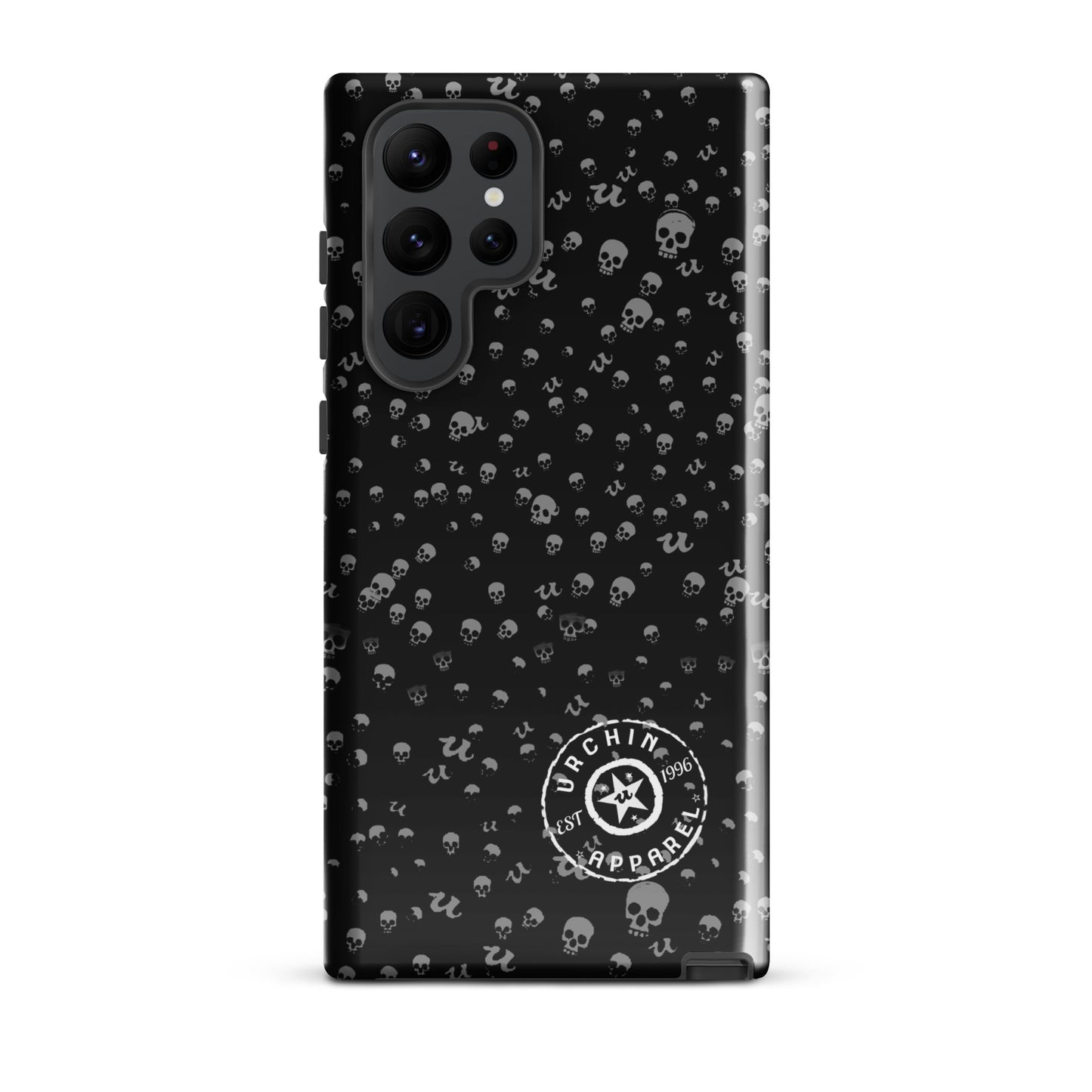 URCHIN Phone Protector 'SKULL STORM'. Tough case for Samsung®