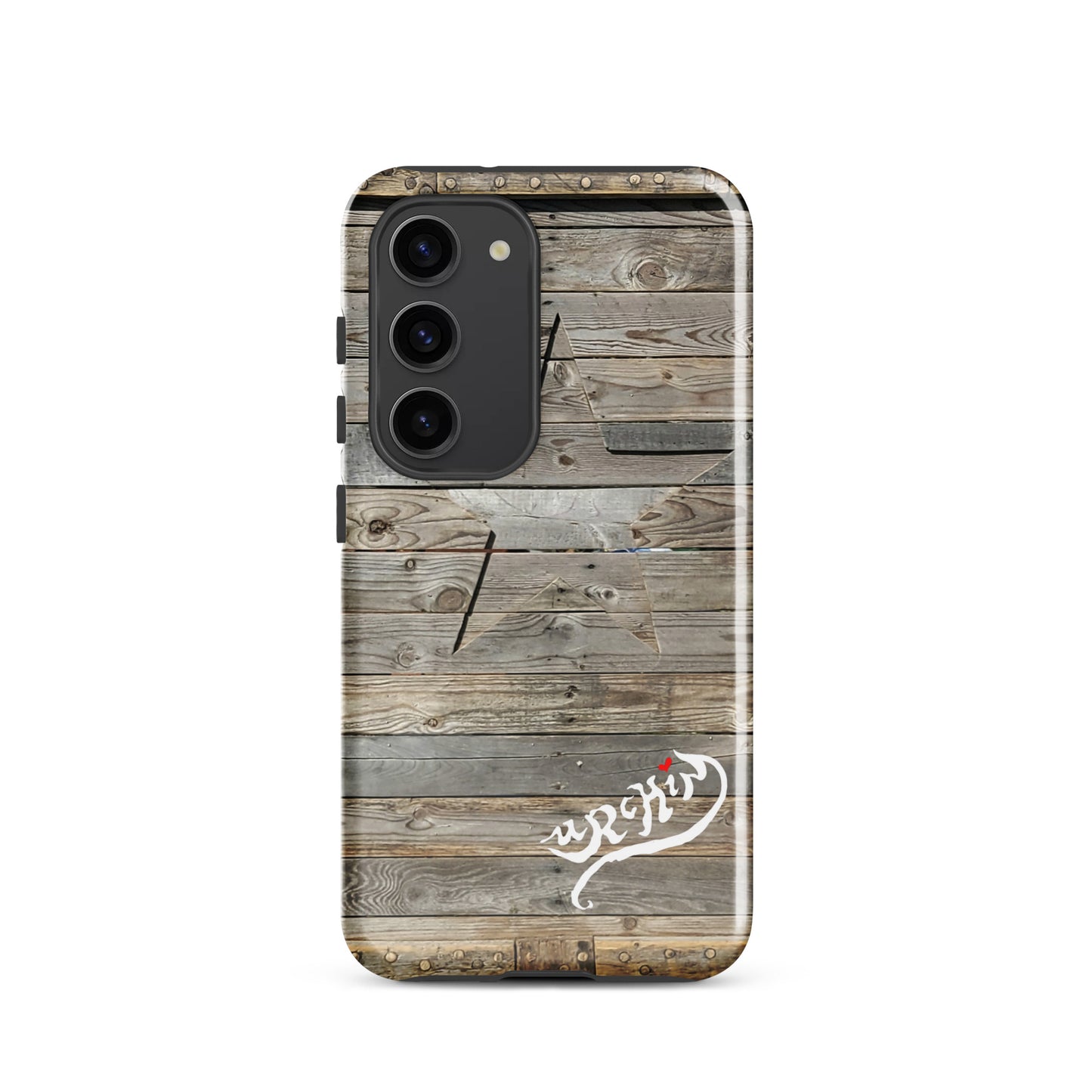 URCHIN Phone Protector 'DRIFTWOOD STAR'. Tough case for Samsung®