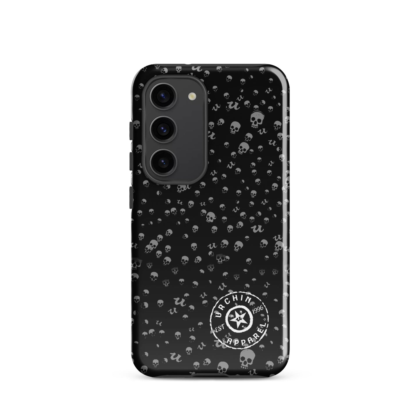 URCHIN Phone Protector 'SKULL STORM'. Tough case for Samsung®