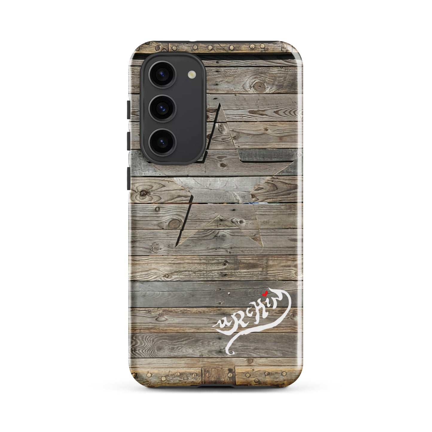 URCHIN Phone Protector 'DRIFTWOOD STAR'. Tough case for Samsung®
