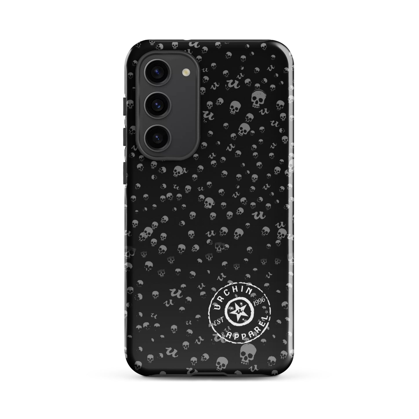 URCHIN Phone Protector 'SKULL STORM'. Tough case for Samsung®