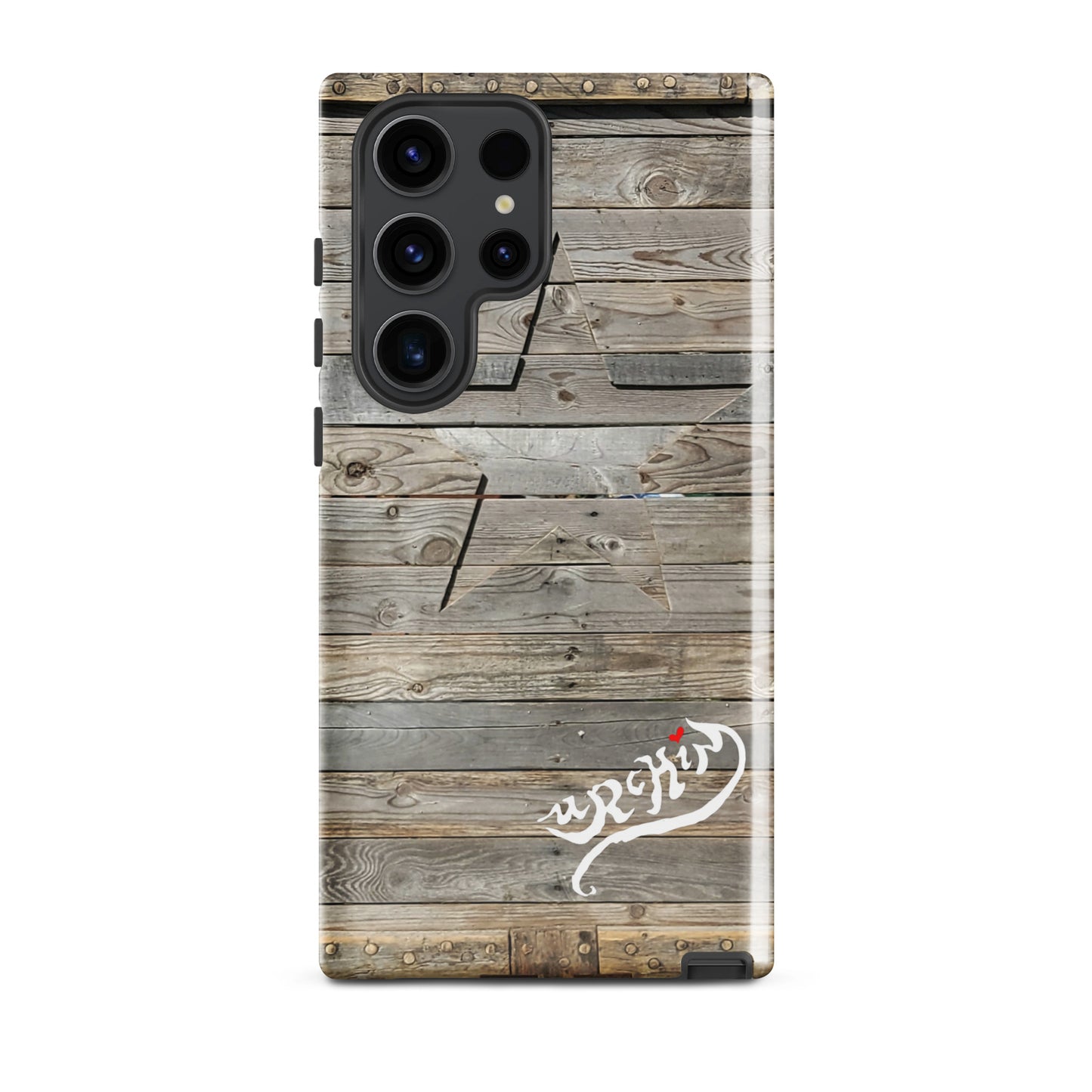 URCHIN Phone Protector 'DRIFTWOOD STAR'. Tough case for Samsung®