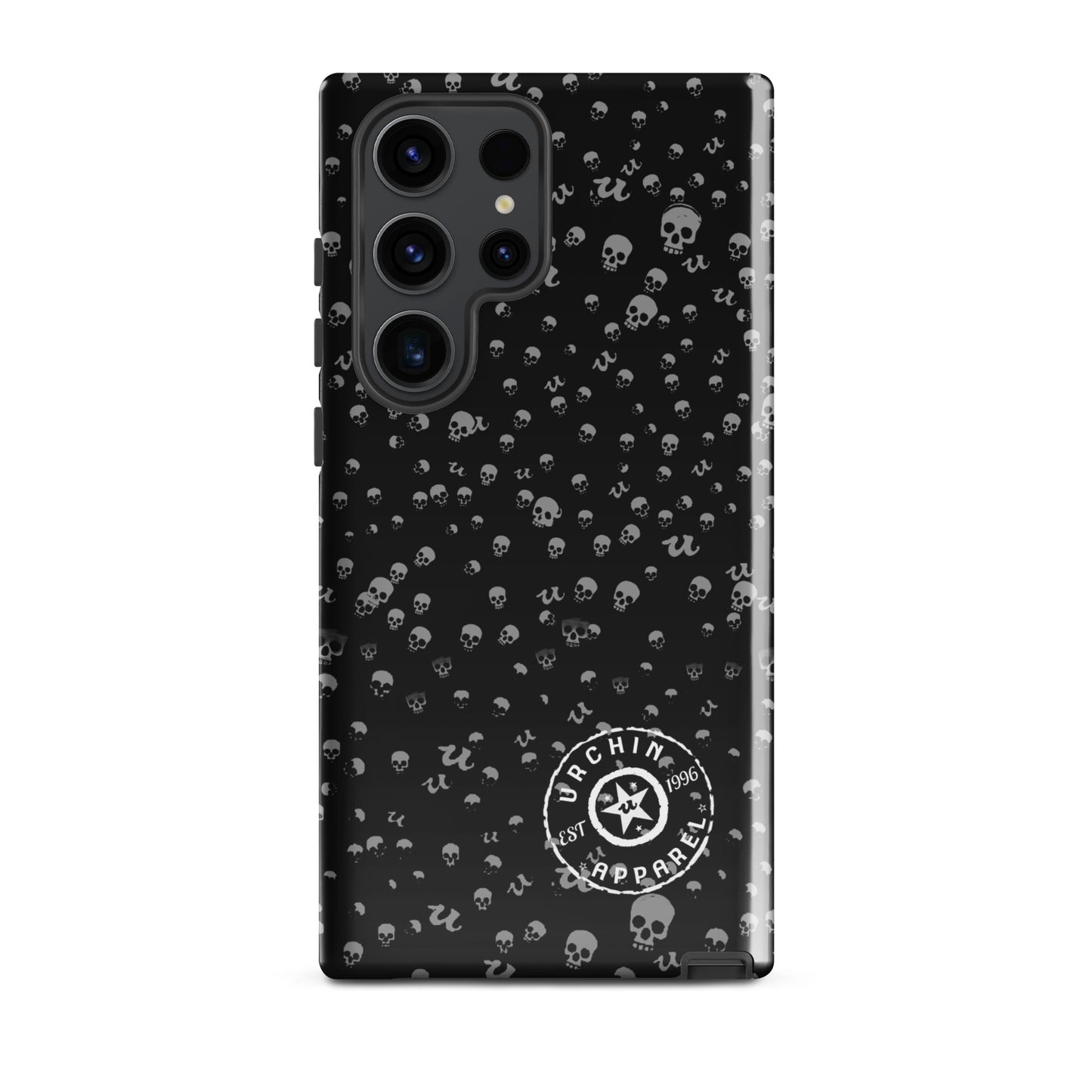 URCHIN Phone Protector 'SKULL STORM'. Tough case for Samsung®