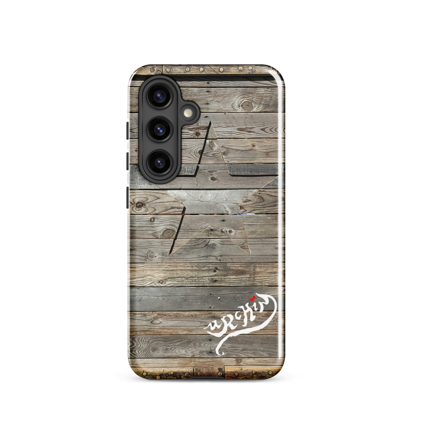 URCHIN Phone Protector 'DRIFTWOOD STAR'. Tough case for Samsung®