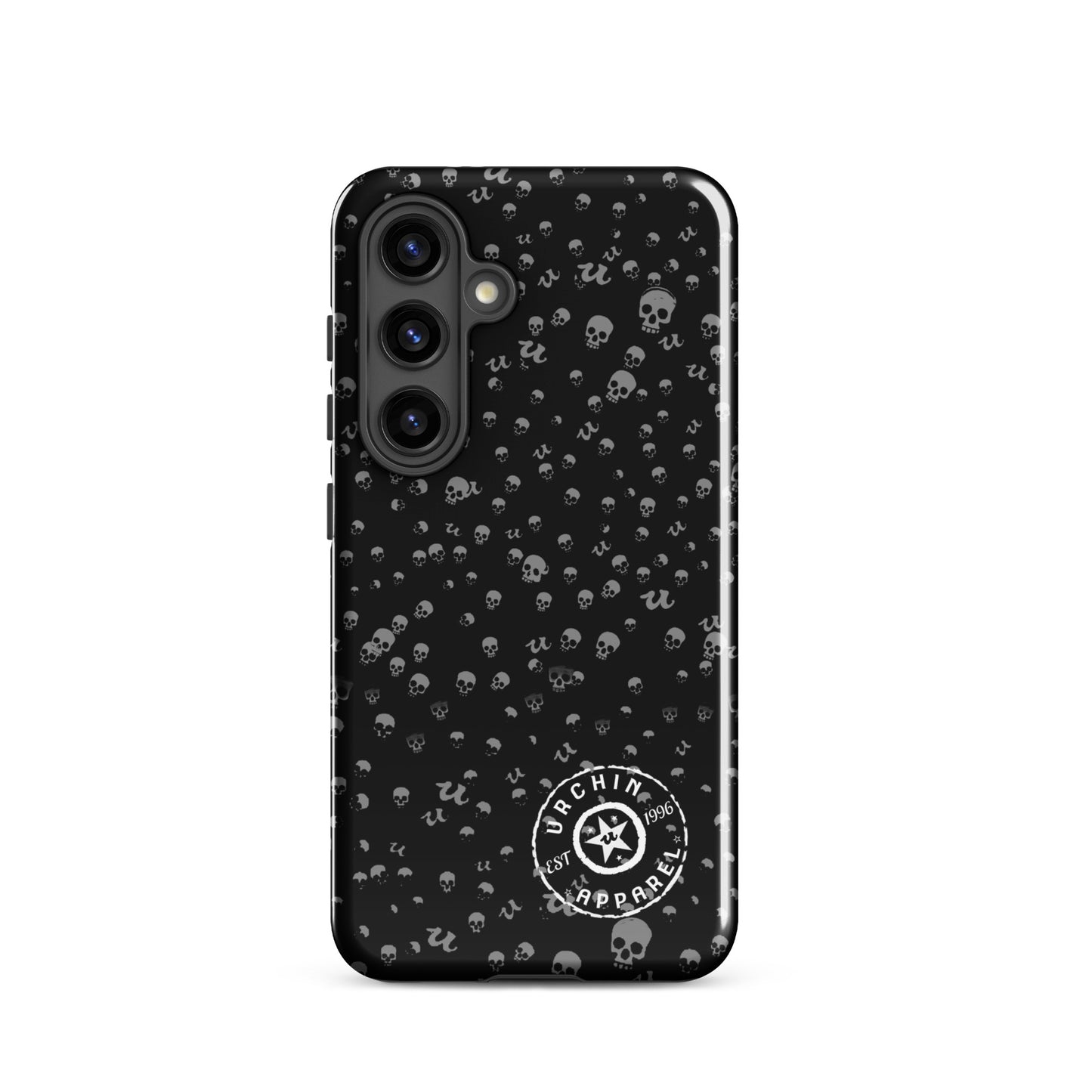 URCHIN Phone Protector 'SKULL STORM'. Tough case for Samsung®