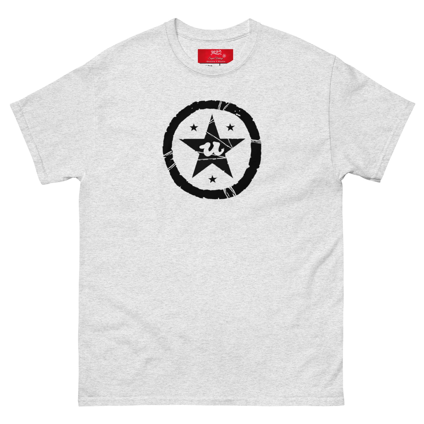 URCHIN -'U STAR' Black Logo. Cotton T Shirt. Choice of Colours. Unisex.