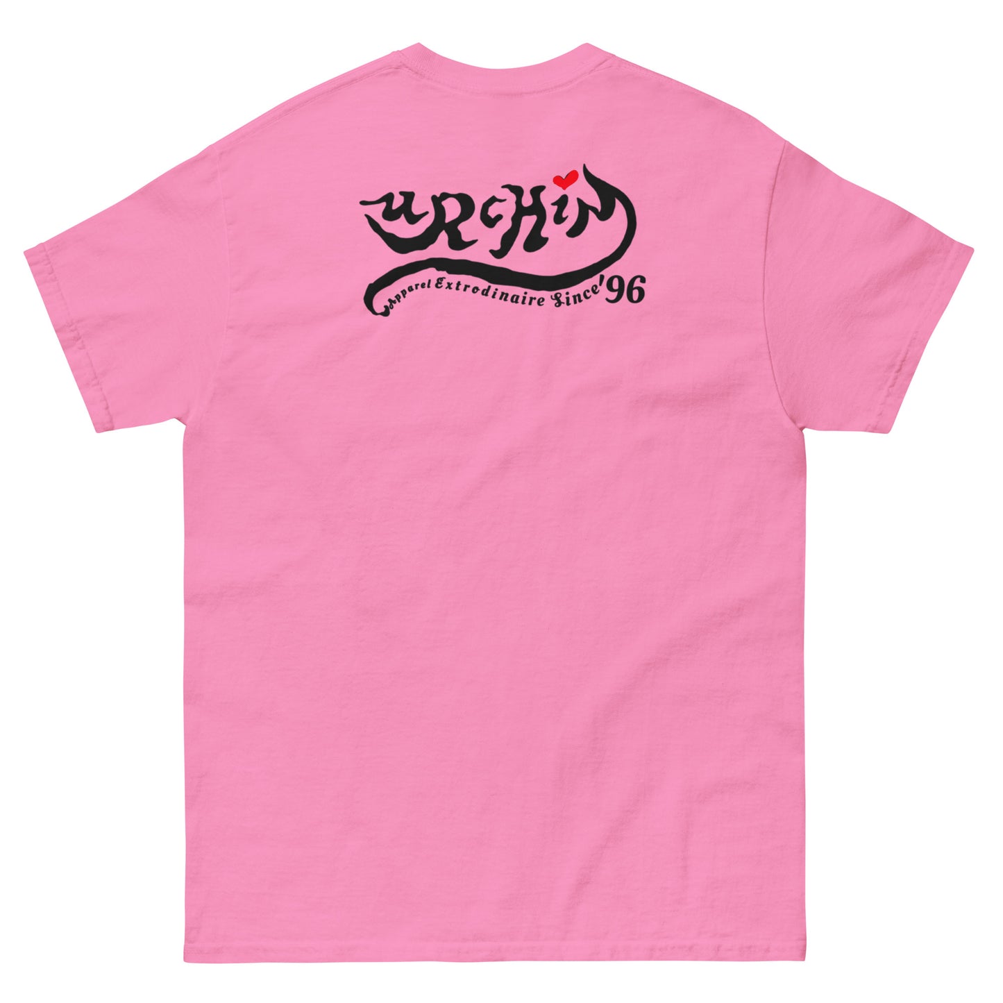 URCHIN -'Mountain Sunrise' Urchin Logo. Cotton T Shirt. Choice of Colours. Unisex.