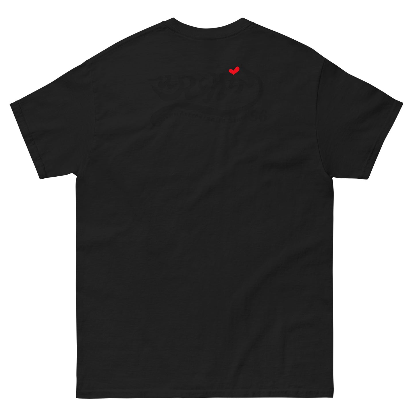 URCHIN-'LOVE U' Black Logo. Unisex Cotton T Shirt. Choice of Colours. Choice of Sizes.