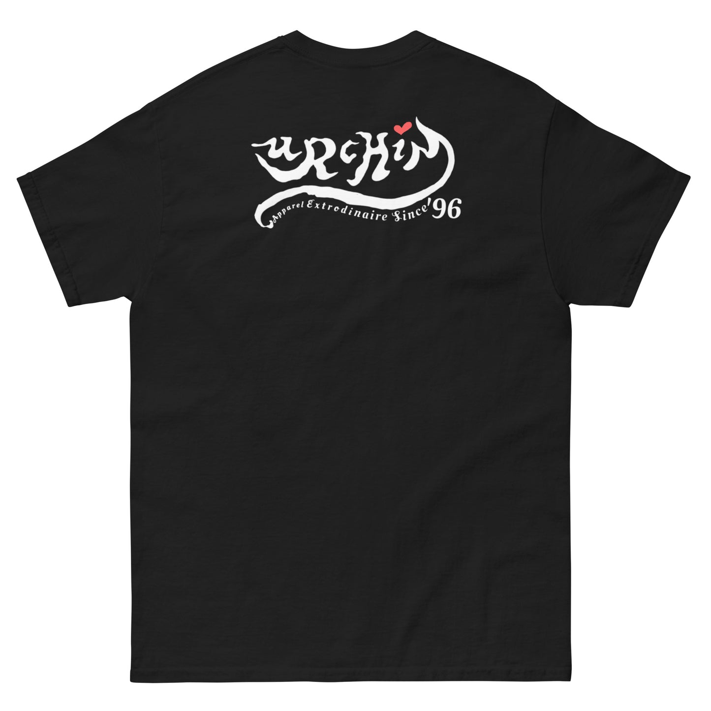 URCHIN -'DOLLAR SKULL' Cotton T Shirt. Choice of Dark Colours. Unisex.