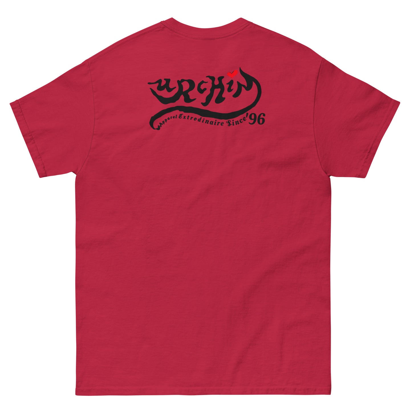 URCHIN -'Mountain Sunrise' Urchin Logo. Cotton T Shirt. Choice of Colours. Unisex.