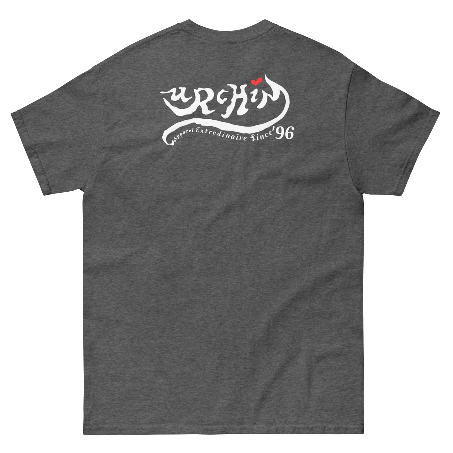 URCHIN -'DOLLAR SKULL' Cotton T Shirt. Choice of Dark Colours. Unisex.