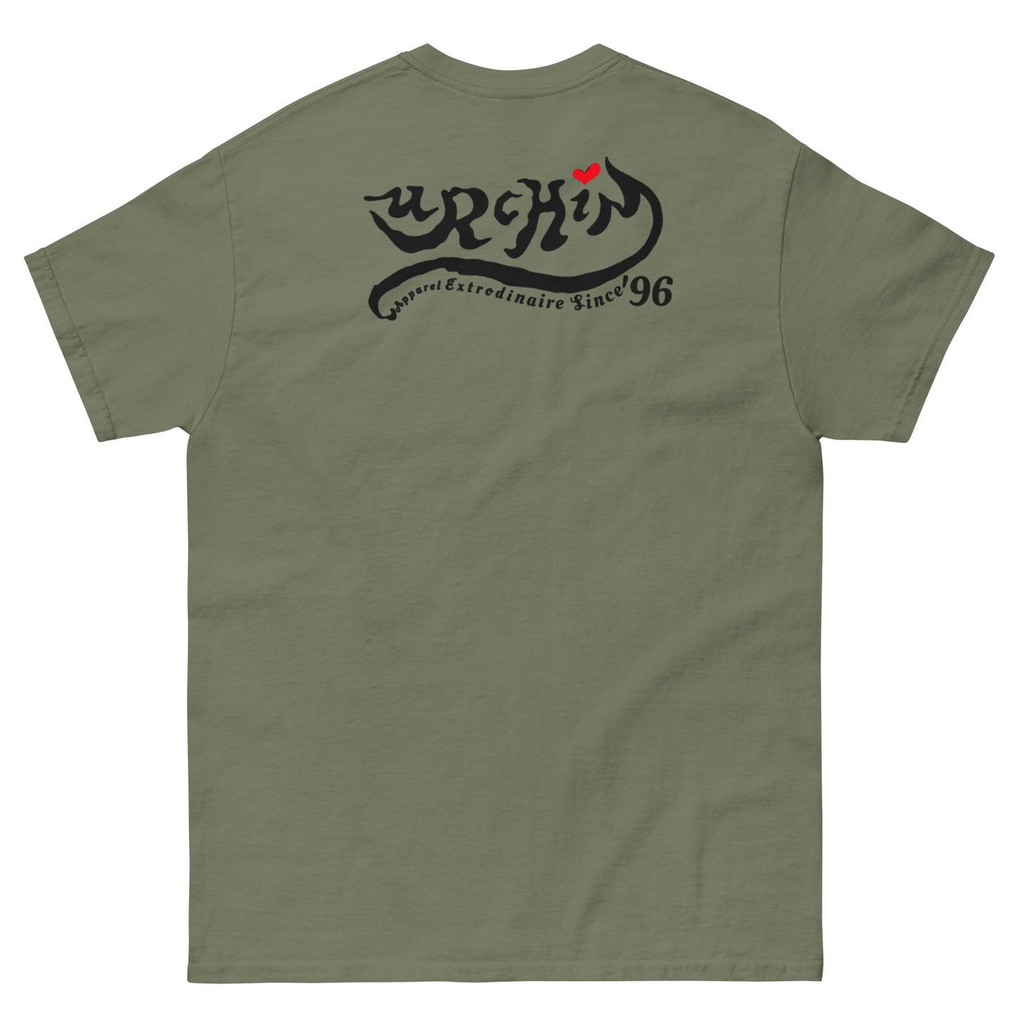 URCHIN -'DOLLAR SKULL' Cotton T Shirt. Choice of Light Colours. Unisex.