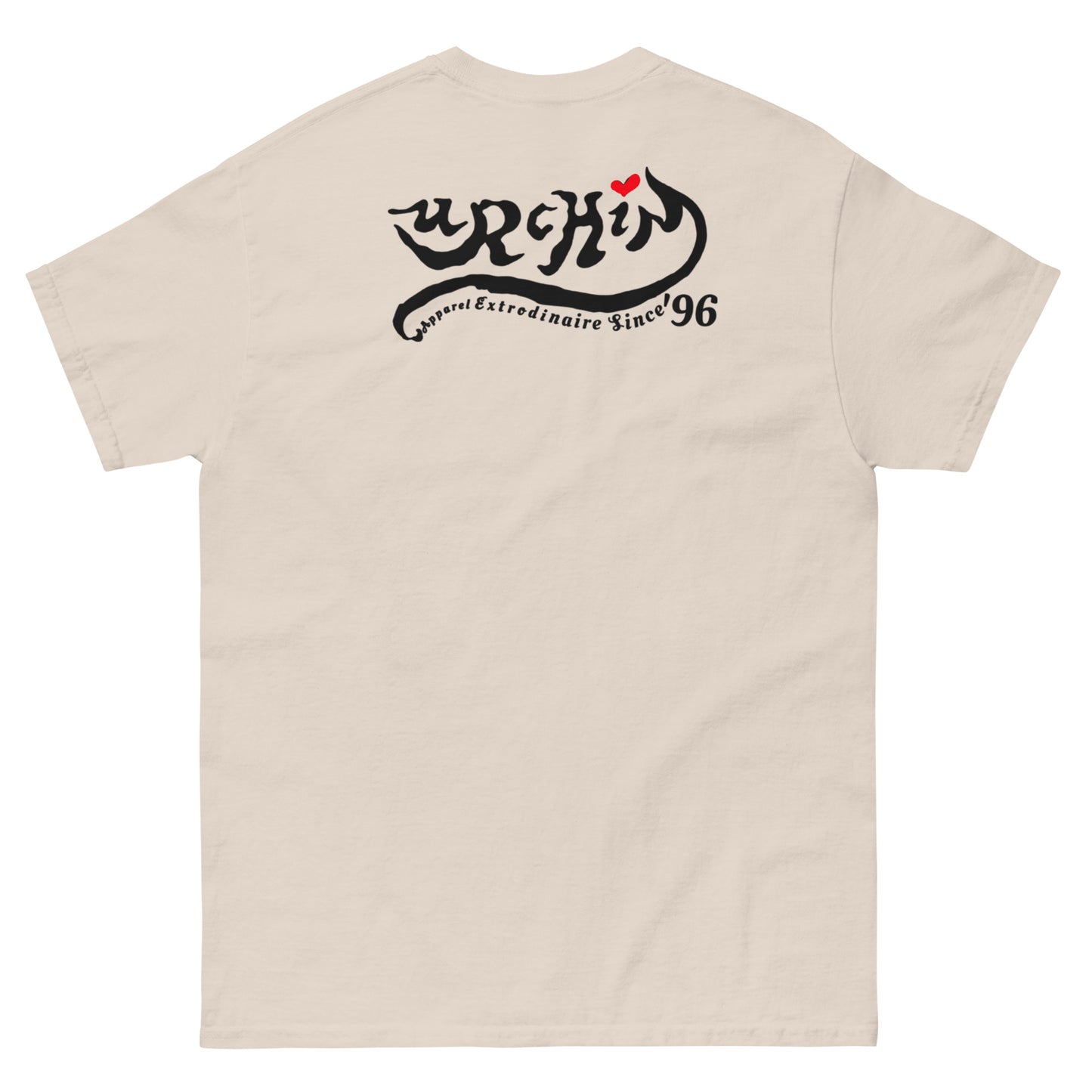 URCHIN -'DOLLAR SKULL' Cotton T Shirt. Choice of Light Colours. Unisex.