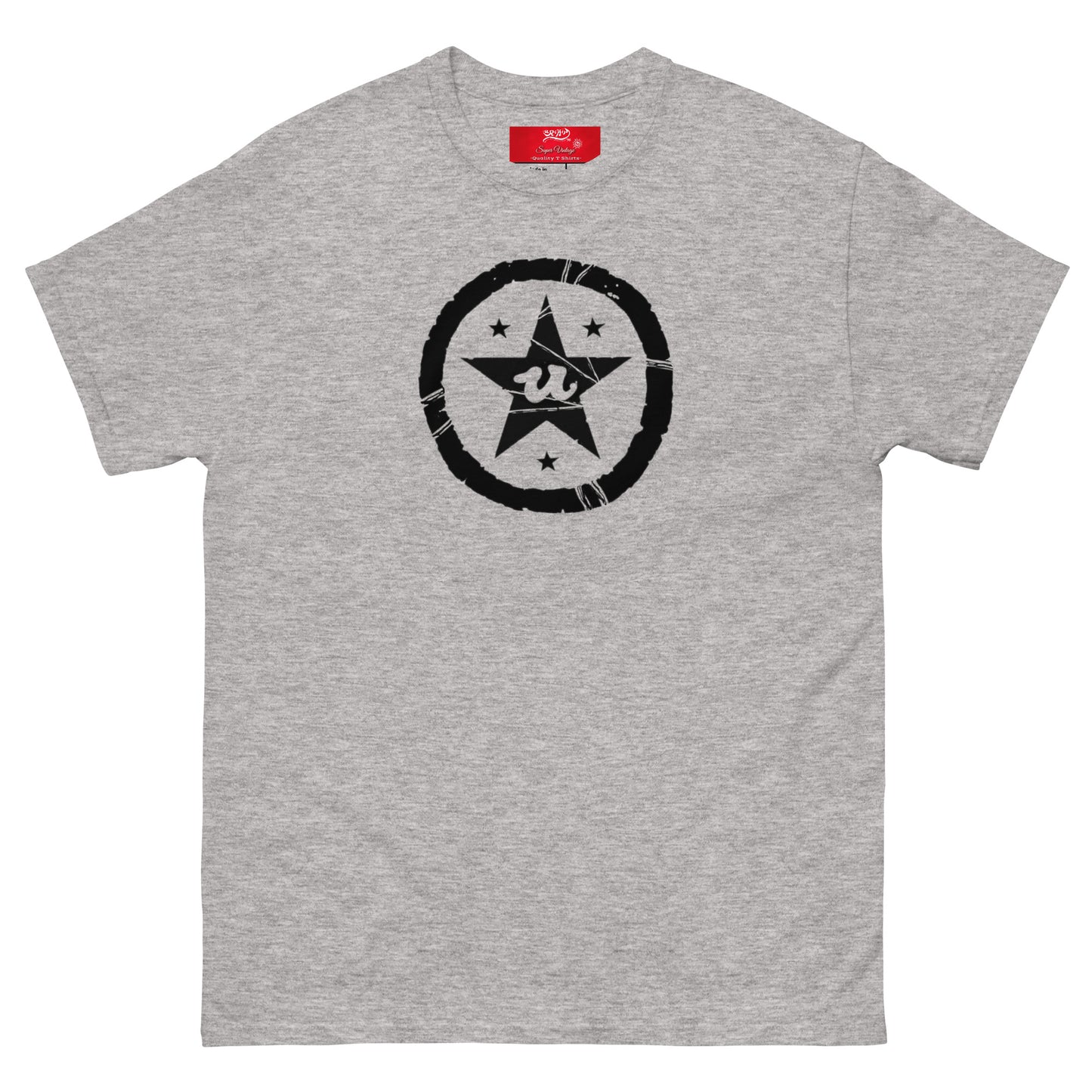 URCHIN -'U STAR' Black Logo. Cotton T Shirt. Choice of Colours. Unisex.