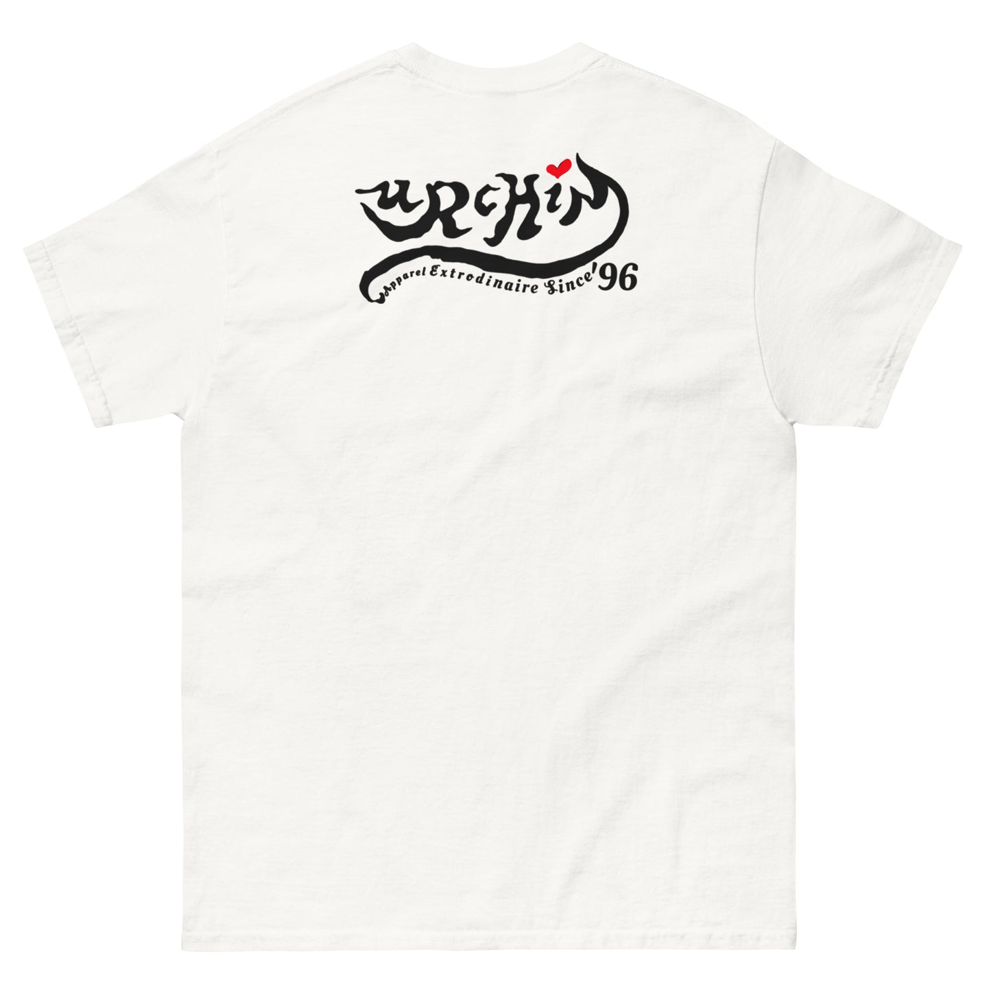 URCHIN Clothes -'U STAR' Black on Red- Old Poster. Cotton T Shirt. Choice of Colours. Unisex.