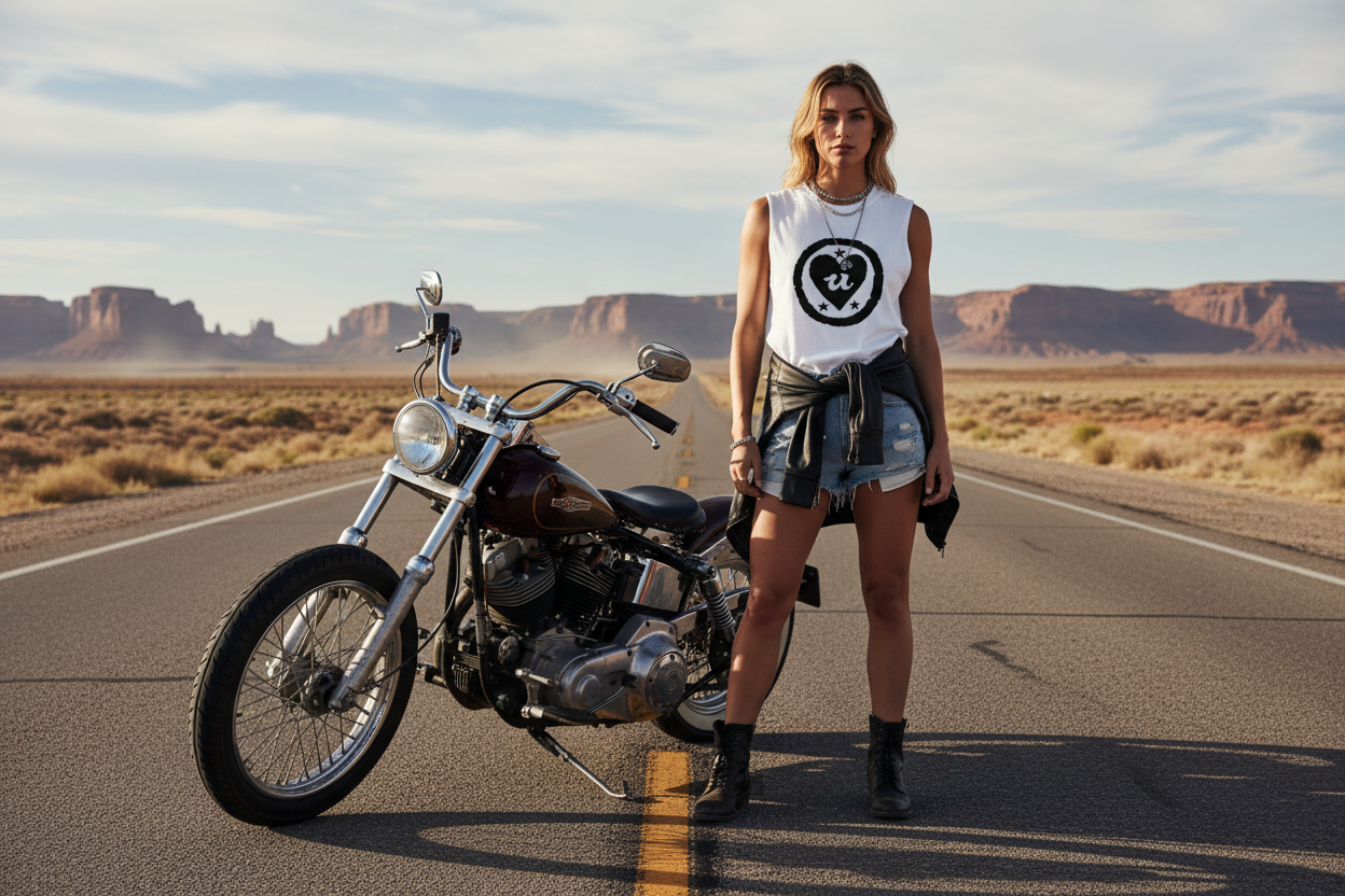 URCHIN LOVE U. Black Logo. White Muscle T Shirt/Tank Top. Unisex