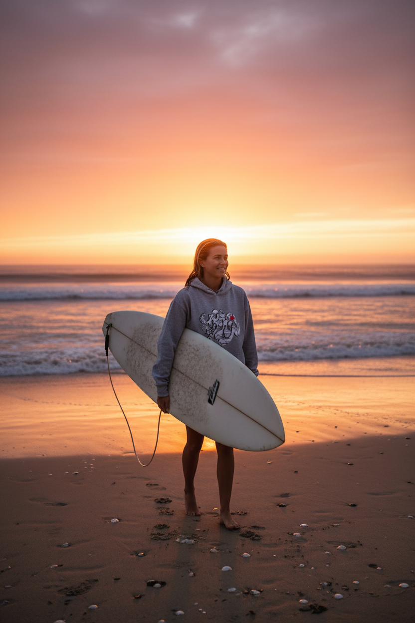 URCHIN 'SOFT URCHIN' WHITE LOGO Unisex Hoodie. Choice of Colours.