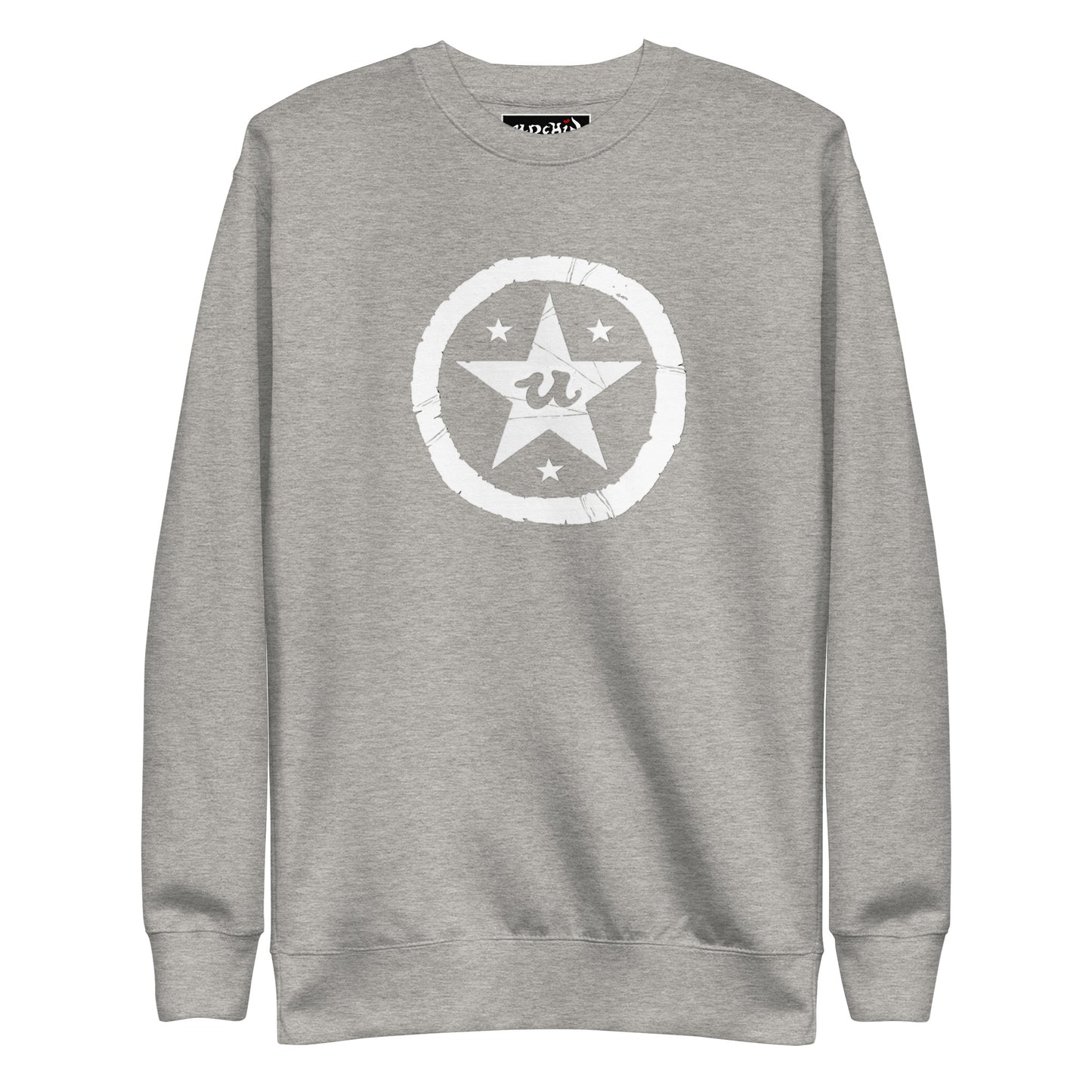 URCHIN 'U STAR' White Logo. Premium Cotton Sweatshirt. Choice of Colours. Unisex.