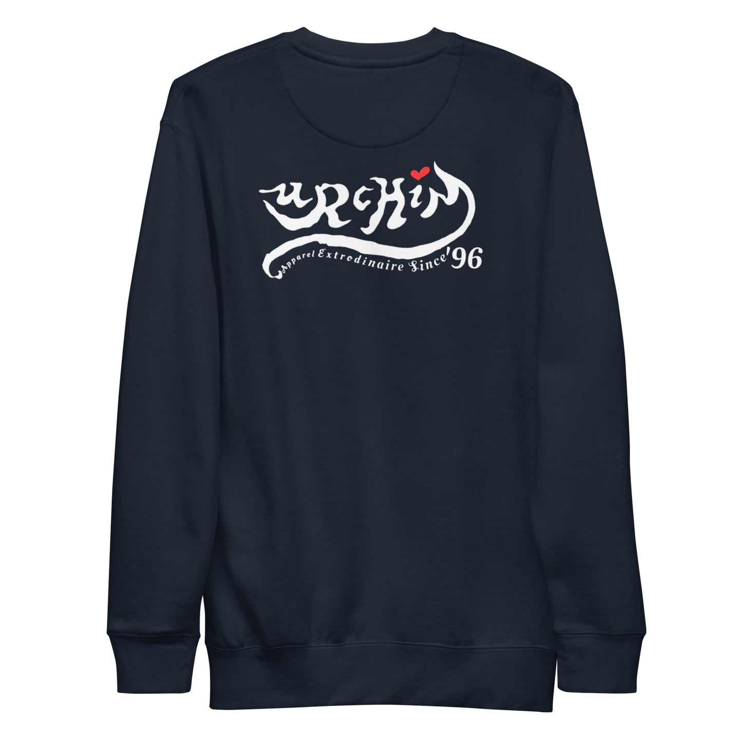 URCHIN 'U STAR' White Logo. Premium Cotton Sweatshirt. Choice of Colours. Unisex.