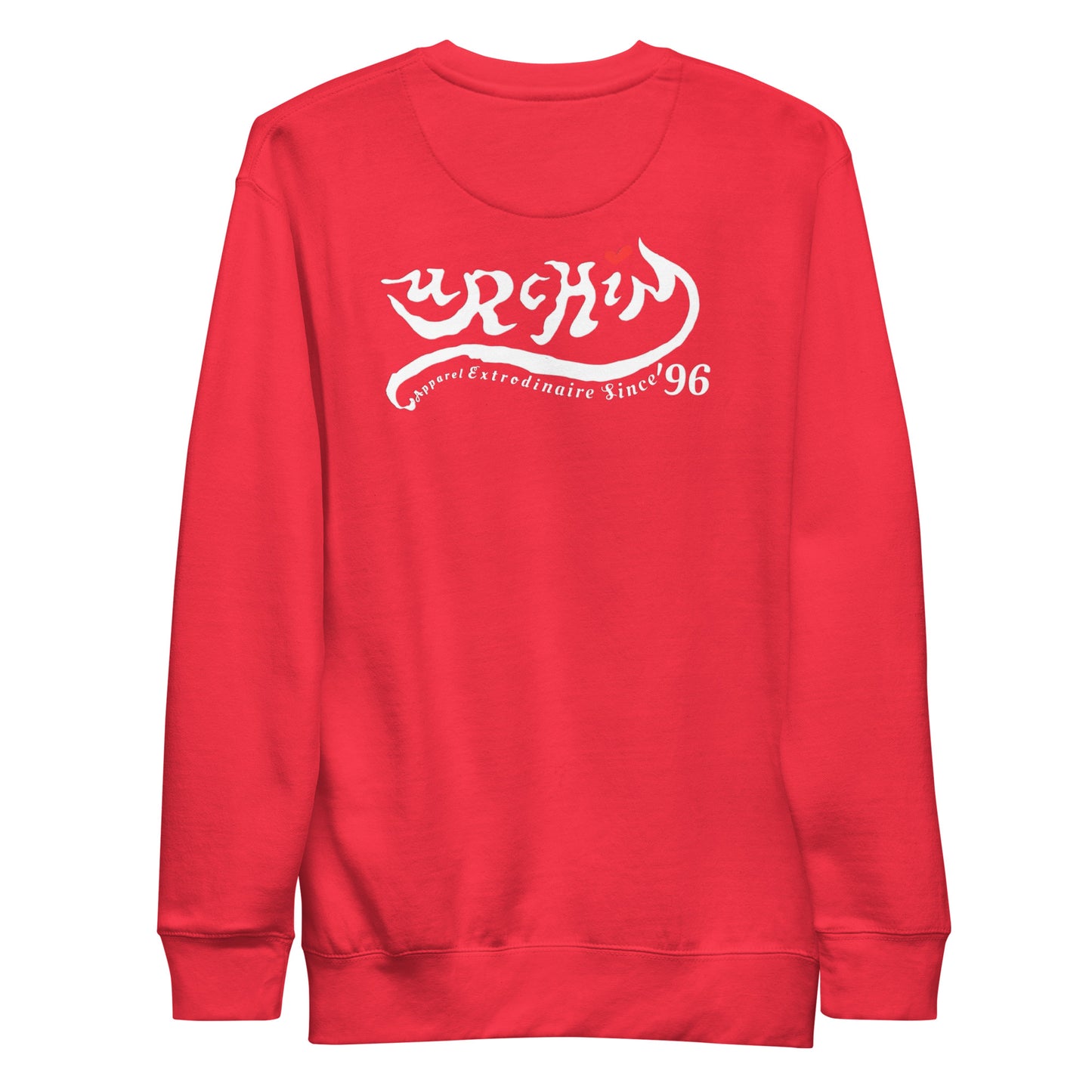 URCHIN 'U STAR' White Logo. Premium Cotton Sweatshirt. Choice of Colours. Unisex.