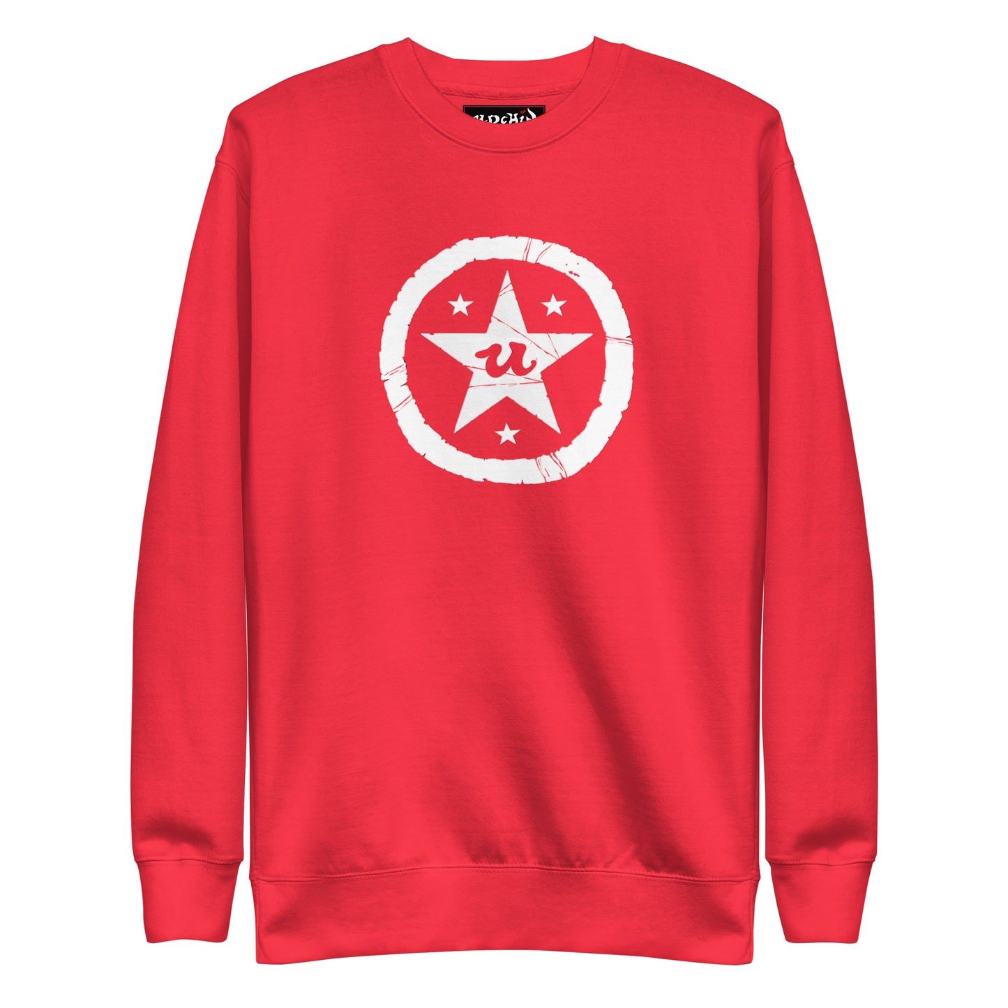 URCHIN 'U STAR' White Logo. Premium Cotton Sweatshirt. Choice of Colours. Unisex.
