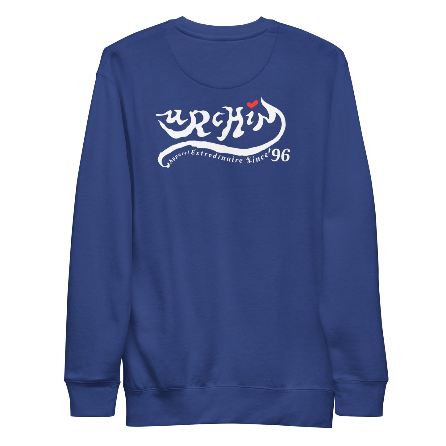 URCHIN 'U STAR' White Logo. Premium Cotton Sweatshirt. Choice of Colours. Unisex.