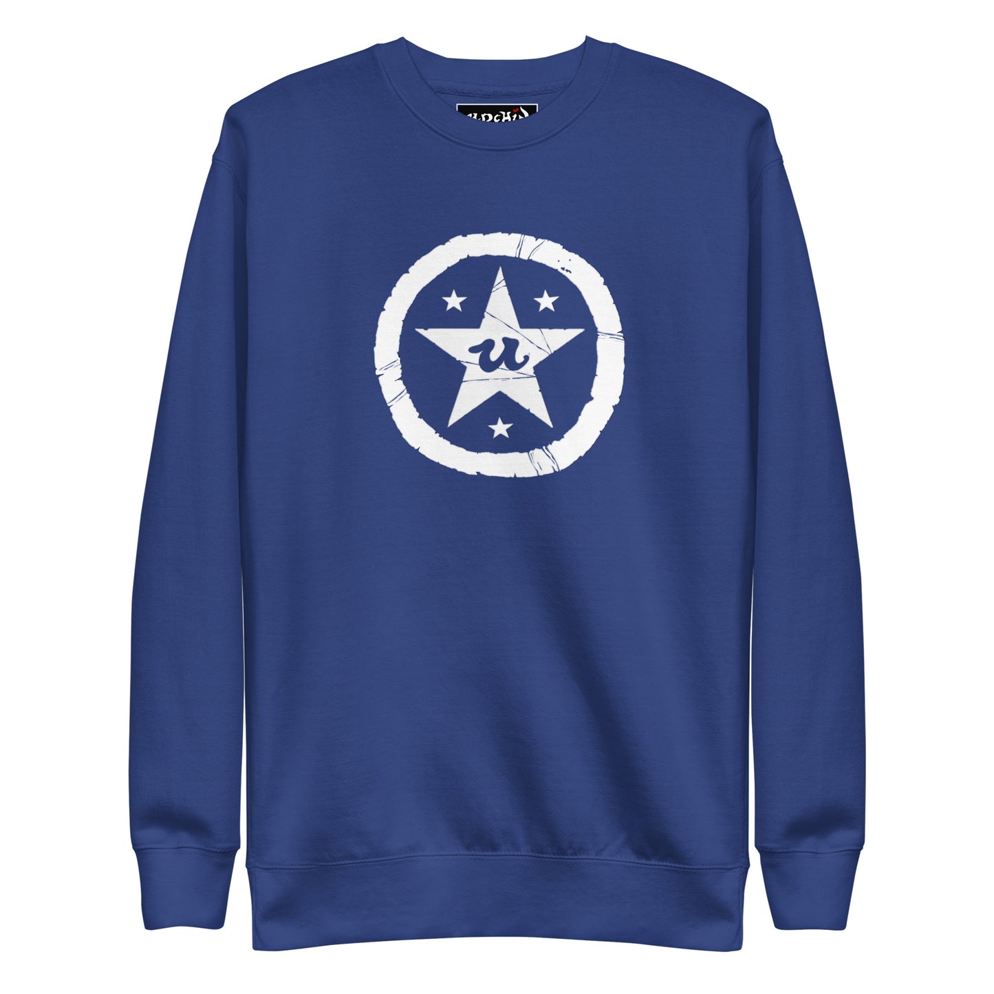 URCHIN 'U STAR' White Logo. Premium Cotton Sweatshirt. Choice of Colours. Unisex.