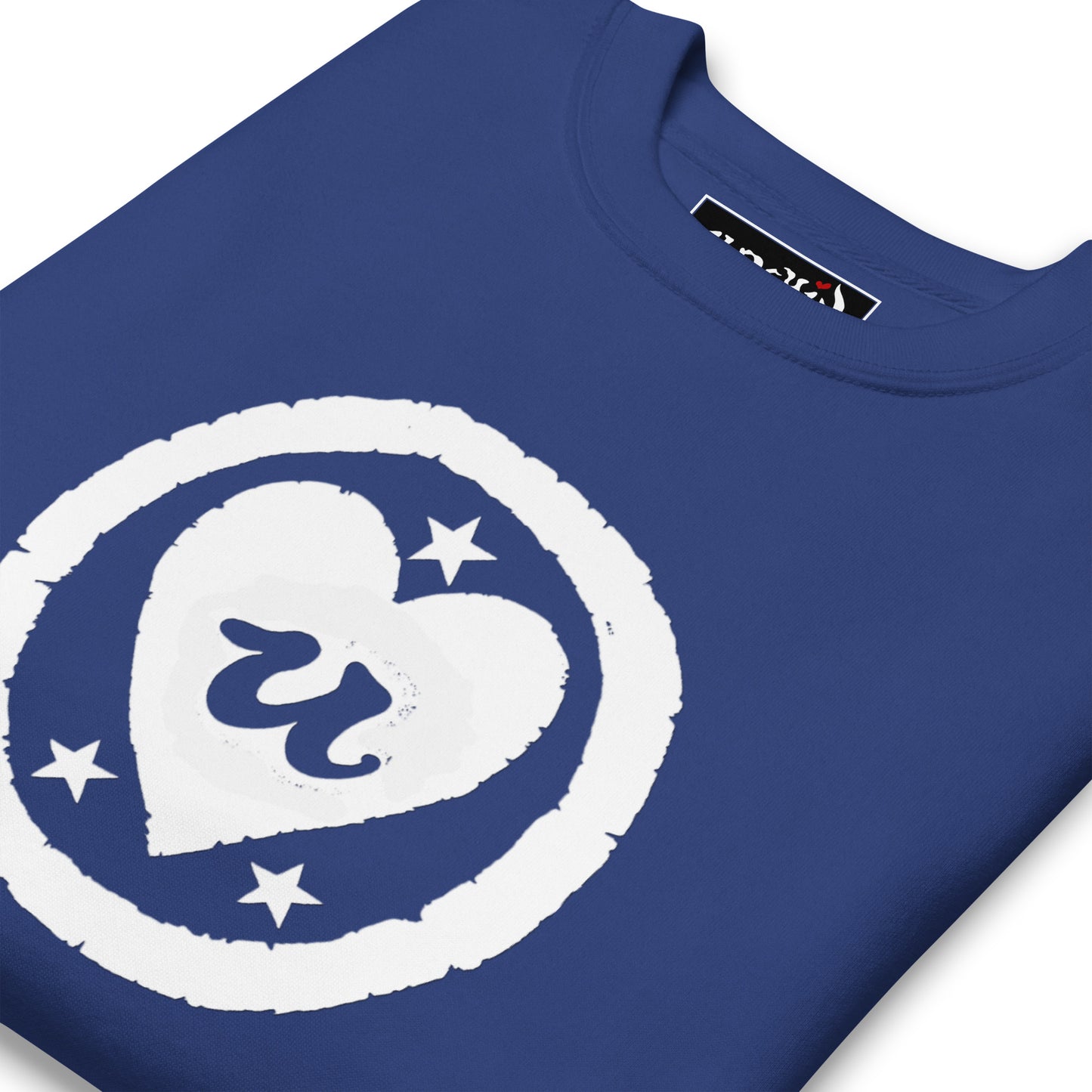 URCHIN 'LOVE U' White Logo. Premium Cotton Sweatshirt. Choice of Colours. Unisex.